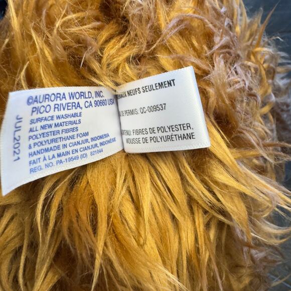 Bigfoot Plush Aurora Toy Sasquatch Brown Soft Stuffed Animal Yeti 9" Sitting - Picture 8 of 9